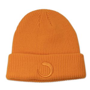 DARILO - Zimska kapa, oranžna, Barjans vezenje, univerzalna številka