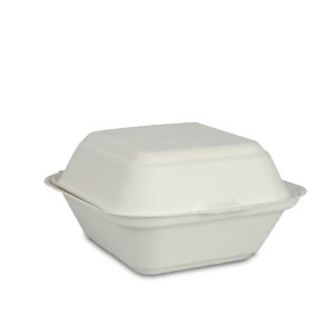 POSODICE za hrano BURGERBOX EKO, kvadratne, 50 kos/pak