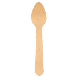 ŽLICE lesene, čajne, 11 cm, 100 kos/pak