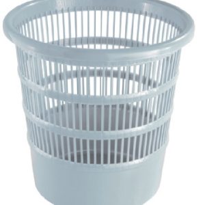 KOŠ za papir, mrežast, siv