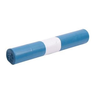 VREČKE 70 L, 60 x 80 cm, LDPE, 45 my, modre, 25 kos/rol