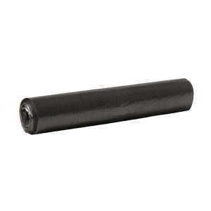 VREČKE 40 L, 52 x 65 cm, HDPE, 15 my, črne, 50 kos/rol