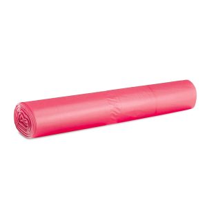VREČKE 110 L, 70 x 100 cm, HDPE, 15 my, rdeče, 50 kos/rol
