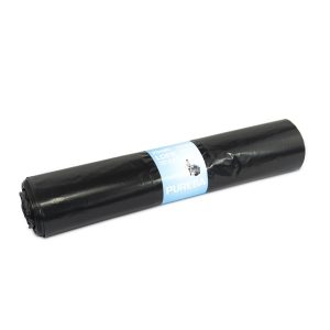 VREČKE 80 L, 70 x 80 cm, LDPE, 40 my, črne, 25 kos/rol