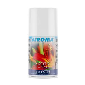 Osvežilec zraka AIROMA Exotic Garden, v kartuši za dozer, 270 ml