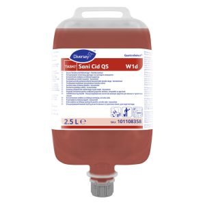 Čistilo za vsakodnevno čiščenje sanitarij TASKI Sani Cid QS, za QuattroSelect, 2,5 L