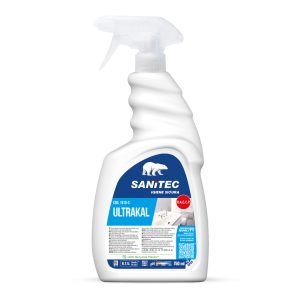 Čistilo za občasno čiščenje sanitarij ULTRAKAL, z razpršilko, 750 ml