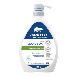 Tekoče milo 1 L, LIQUID SOAP GREEN POWER, ekološko, za roke, s potisno črpalko