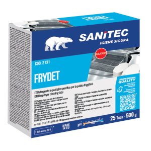 Čistilo za cvrtnike FRYDET, 25 tablet, 500 g