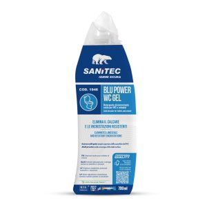 Čistilo za wc školjke BLU POWER WC GEL, za vodni kamen, 700 ml