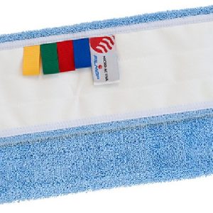 KRPA za tla, za vpet, 40 cm, na 3 luknje, modra, mikrovlakna, barvno kodiranje