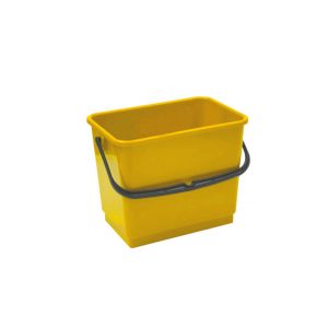 VEDRO 4 L, rumeno, z ročajem