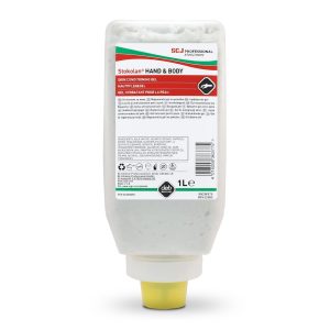 KREMA za kožo, negovalna, Stokolan Hand & Body, v kartuši, 1 L, SCJ3