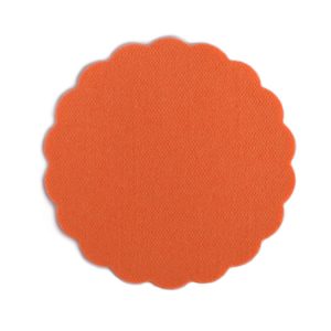 Okrogli PODSTAVKI, fi 9 cm, ORANŽNI, za pijačo, AIRLAID, 500 kos/pak