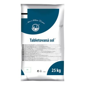 SOL, tabletirana, za mehčanje vode v pomivalnih strojih, 25 kg