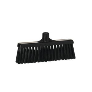 METLA za tla, 31 cm, črna, srednje trda, brez ročaja, PP/PS, HACCP, Vikan