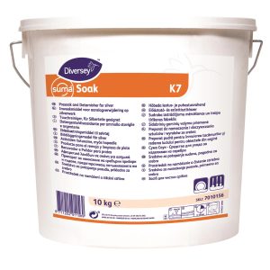 Čistilo za obloge na posodah Suma Soak K7, v prahu, 10 kg