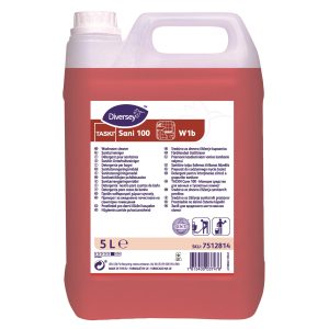 Čistilo za vsakodnevno čiščenje sanitarij TASKI Sani 100, za vodni kamen, 5 L