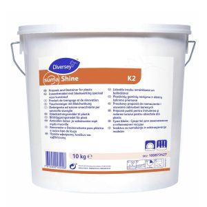 Čistilo za madeže na posodi SUMA SHINE K2, v prahu, 10 kg