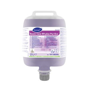 Čistilo za sanitarije, vsakodnevno, ROOM CARE R9 PLUS Pur-Eco, 2L, za Diverflow sistem, Diversey