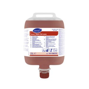 Čistilo za vsakodnevno čiščenje sanitarij TASKI Sani Cid conc, za Diverflow, 2L