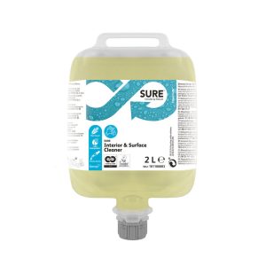 Čistilo za površine SURE® Interior & Surface Cleaner, na rastlinski osnovi, za Divermite dozerje, 2L