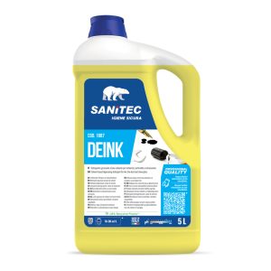 Čistilo za površine in madeže DEINK, odstranjevanje črnila, 5 L