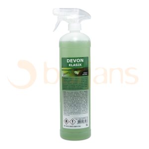 Osvežilec zraka in zaščitni film DEVON KLASIK, vonj citrus, z razpršilko, 1 L