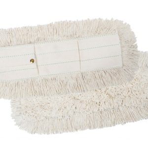 KRPA za tla, na žepke, 100 cm, na net, bela, bombažna
