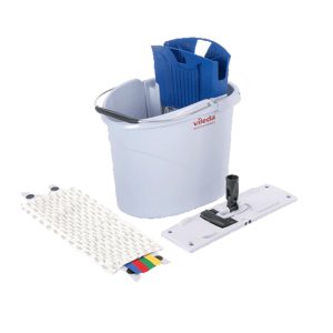 VEDRO 10 L, z ožemalnikom, nosilcem, ročajem in krpo, UltraSpeed Mini set, Vileda