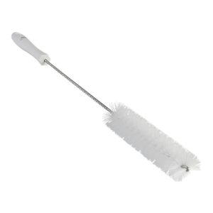 Krtača za čiščenje cevi premera 40 mm, bela, trda, HACCP, Vikan