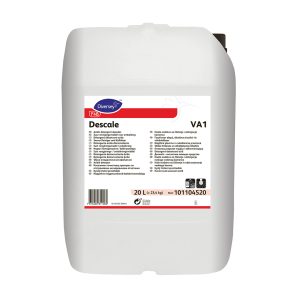 Čistilo za prehrambeno industrijo Descale VA1, za anorganske obloge, 20 L