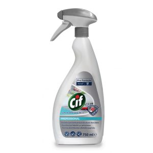 Sredstvo za dezinfekcijo Cif Suma Alcohol Spray D4.12, z razpršilko, 750 ml, Pro Formula