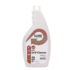 Čistilo za zapečene maščobe SURE® Grill Cleaner, na rastlinski osnovi, z razpršilko, 750 ml
