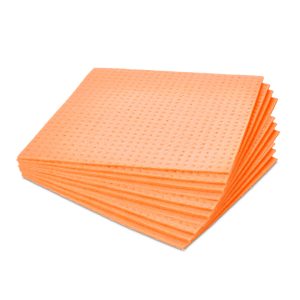 KRPA gobasta PUREBA sponge, 18 x 20 cm, rdeča, 10 kos/pak