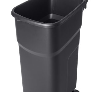 KOŠ 100 L, Atlas, črn, brez pokrova