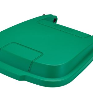 Pokrov za 100 L koš Atlas, zelen, plastičen