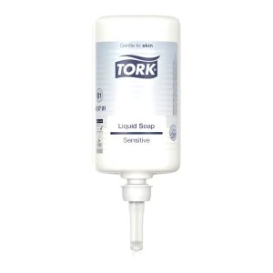 Tekoče milo v kartuši 1 L, Tork Extra Mild, blago, S1
