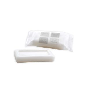 Hotelsko milo za roke, nevtralno, trdo, pravokotno, v foliji, 12 g, 500 kos/krt