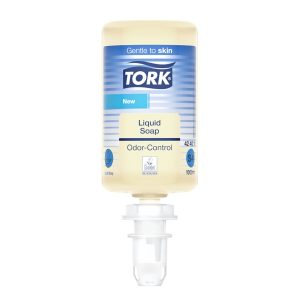 Tekoče milo v kartuši 1 L, za odstranjevanje neprijetnih vonjev, Tork Odor-Control Hand Wash Liquid, S4