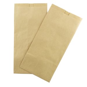 VREČKE papirnate, 3 kg, 19 x 38 cm, rjave, pribl. 580 kos/krt