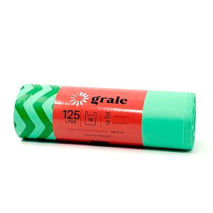 VREČKE BIO, 125 L, 75 x 115 cm, 30 my, biološko razgradljive, 10 kos/rol