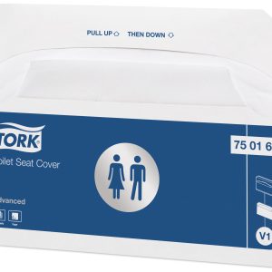 PAPIRNATE sedne obloge za WC, bele, za dozer Tork, 250 kos/pak, V1