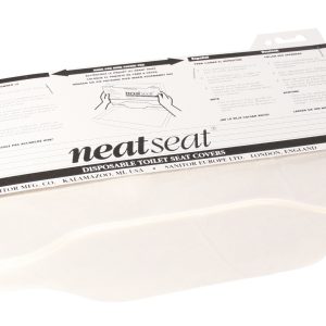 PAPIRNATE sedne obloge za WC, bele, za dozer Neat Seat, 125 kos/pak