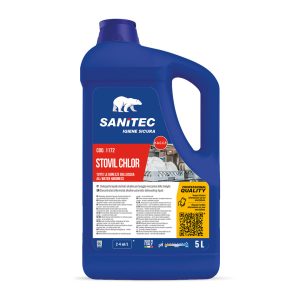 Čistilo za strojno pomivanje posode STOVIL CHLOR 5 L, Sanitec