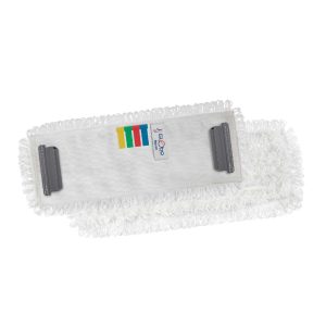 KRPA za tla, za vpet, 40 cm, bela, mikrovlakna, GLOBO RAPIDO, Filmop