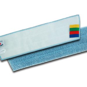 KRPA za tla, na ježka, 60 cm, MICRO-ACTIVA, modra, mikrovlakna, barvno kodiranje