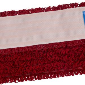 KRPA za tla, za vpet, 40 cm, na 3 luknje, rdeča, mikrovlakna