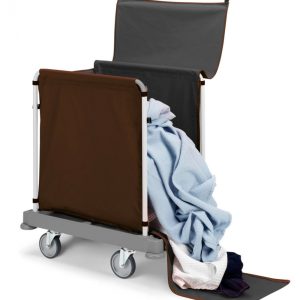 VOZIČEK za perilo LAUNDRY 3110, z vrečo 200 L, zaprt, Filmop