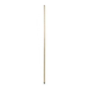 ROČAJ lesen, 130 cm, z navojem, za metlo žima 28 cm